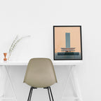 Minimal Skyline – Contemporary Wall Frame (MD39)