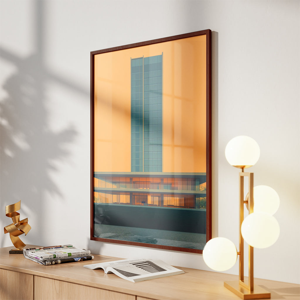 Minimal Skyline – Contemporary Wall Frame (MD39)