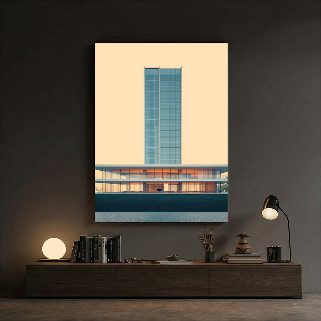Minimal Skyline – Contemporary Wall Frame (MD39)