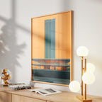 Minimal Skyline – Contemporary Wall Frame (MD39)