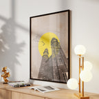 Urban Sunfall – Decorative Wall Visual (MD4)