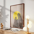 Urban Sunfall – Decorative Wall Visual (MD4)