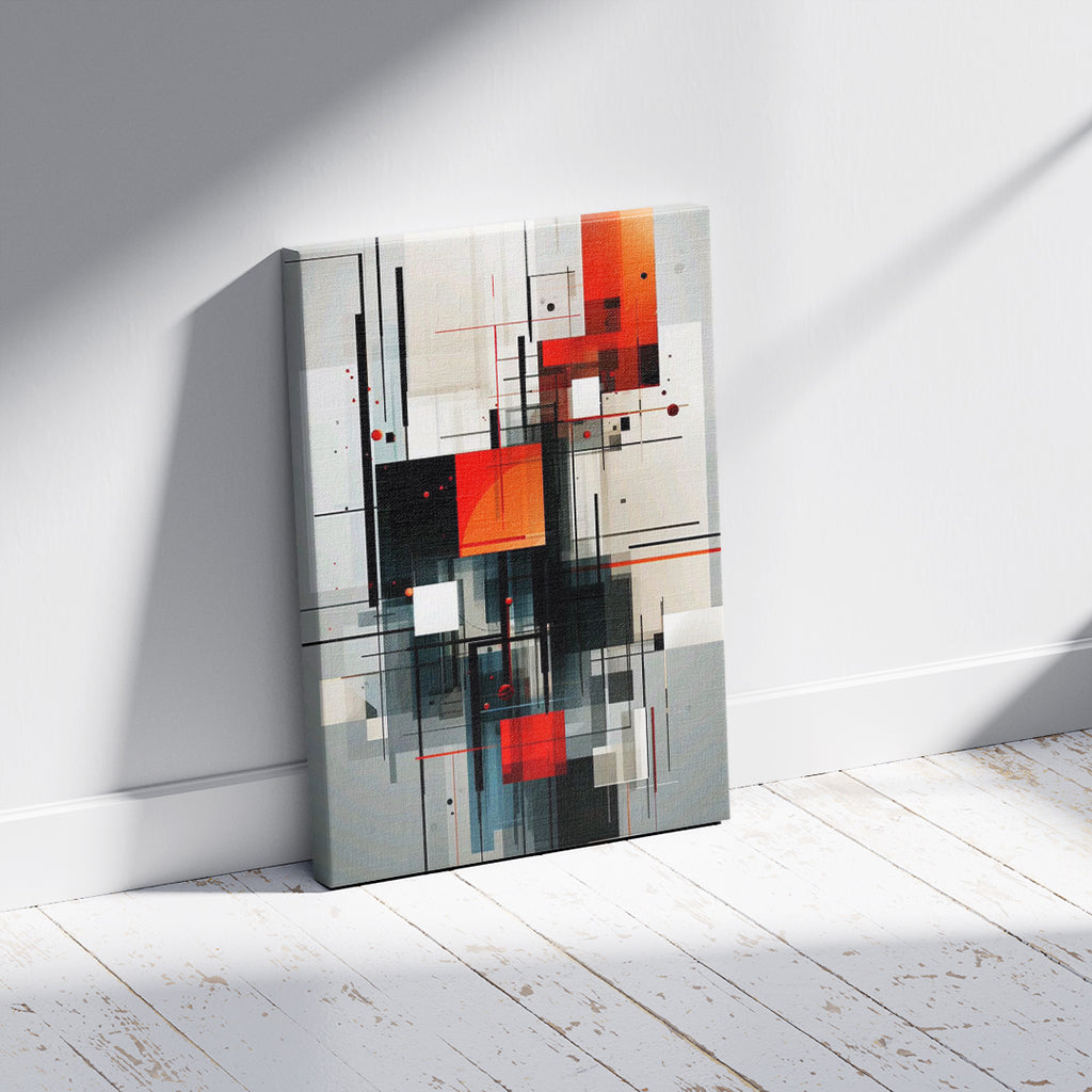 Monochrome Axis – Minimal Wall Art (MD43)