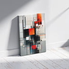 Monochrome Axis – Minimal Wall Art (MD43)