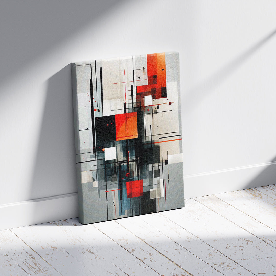 Monochrome Axis – Minimal Wall Art (MD43)