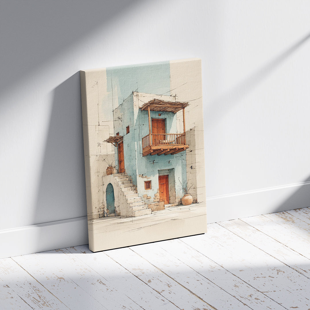 Soft Urban Architecture – Modern Wall Art (MD47)