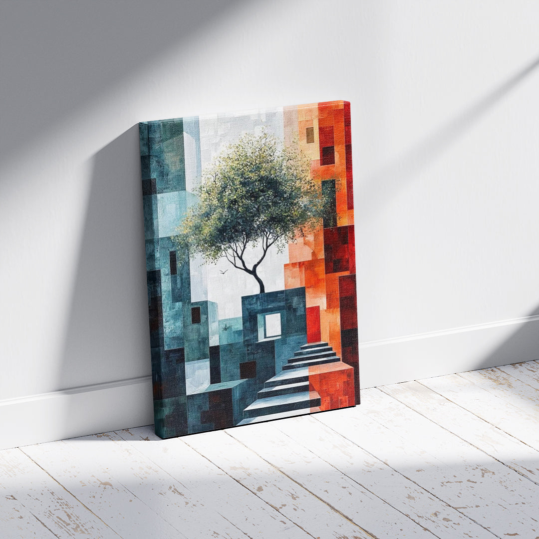 Modern Architectural Abstract – Artistic Wall Art (MD50)