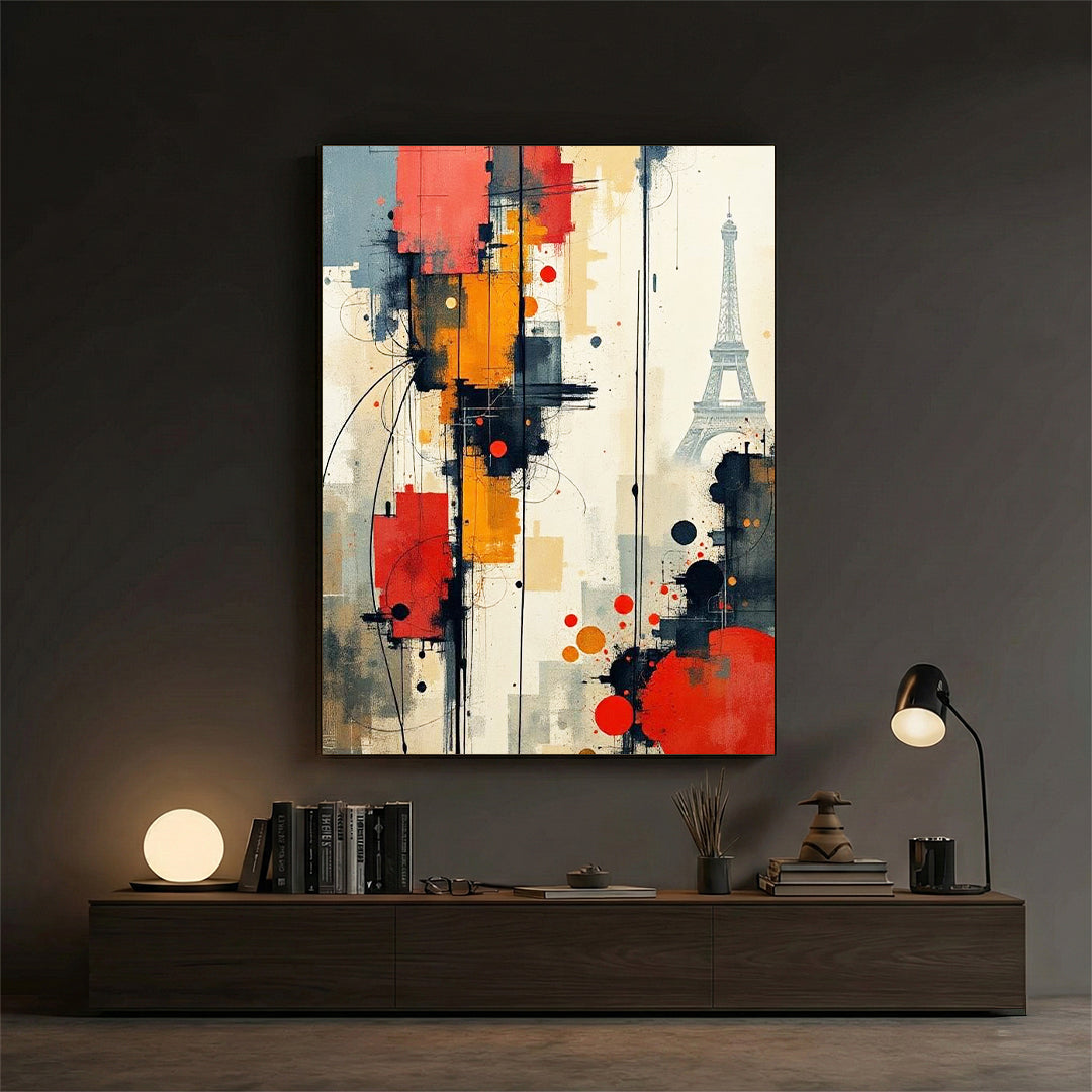 Color Interruptions – Decorative Wall Visual (MD7)