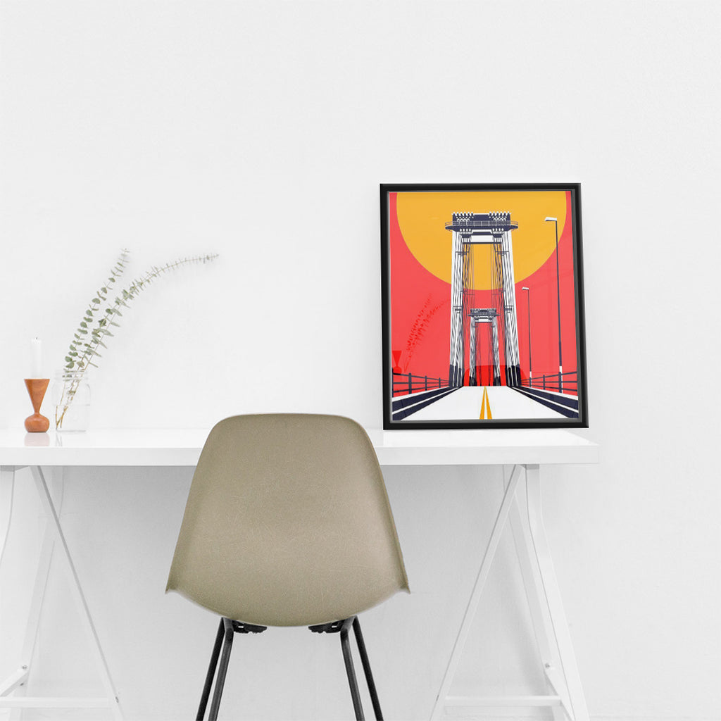Sunline Crossing – Contemporary Wall Frame (MD8)