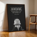 Bold Inspirational Quote – Statement Wall Art (MV11)