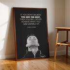 Bold Inspirational Quote – Statement Wall Art (MV11)