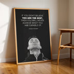 Bold Inspirational Quote – Statement Wall Art (MV11)