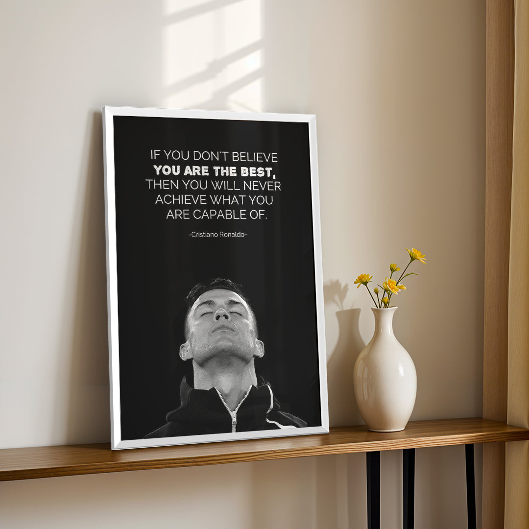 Bold Inspirational Quote – Statement Wall Art (MV11)