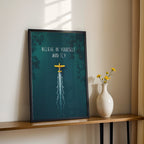 Believe in Yourself – Calm Inspirational Wall Art (MV16)