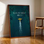 Believe in Yourself – Calm Inspirational Wall Art (MV16)