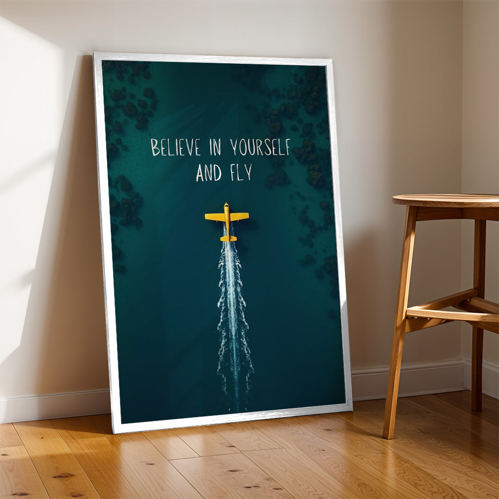 Believe in Yourself – Calm Inspirational Wall Art (MV16)