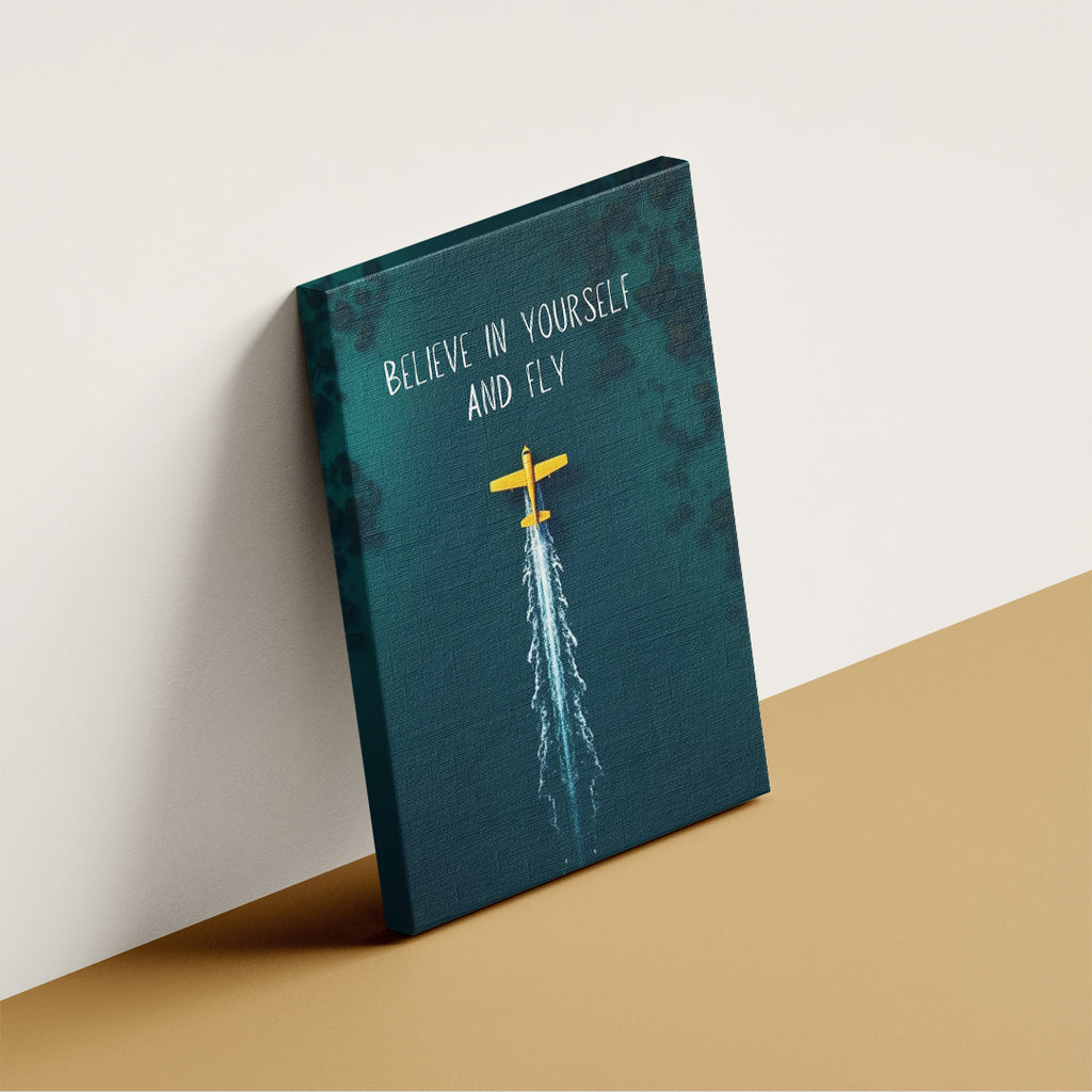 Believe in Yourself – Calm Inspirational Wall Art (MV16)