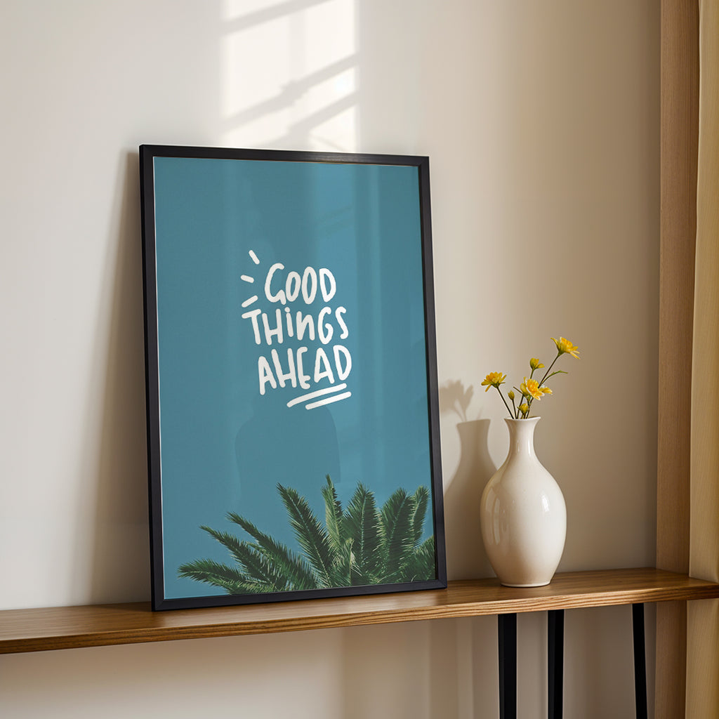 Good Things Ahead – Modern Minimal Wall Art (MV18)
