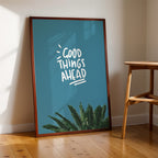 Good Things Ahead – Modern Minimal Wall Art (MV18)