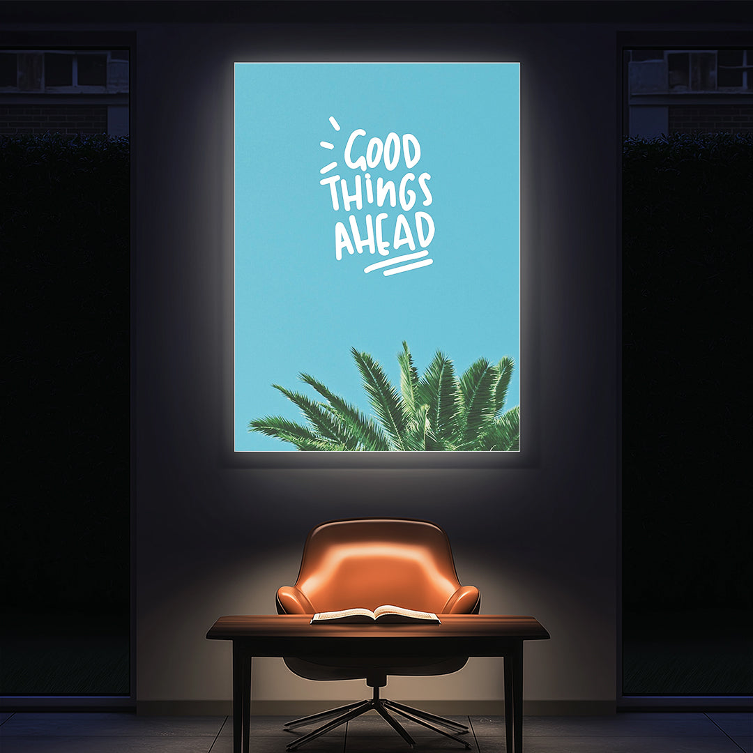Good Things Ahead – Modern Minimal Wall Art (MV18)
