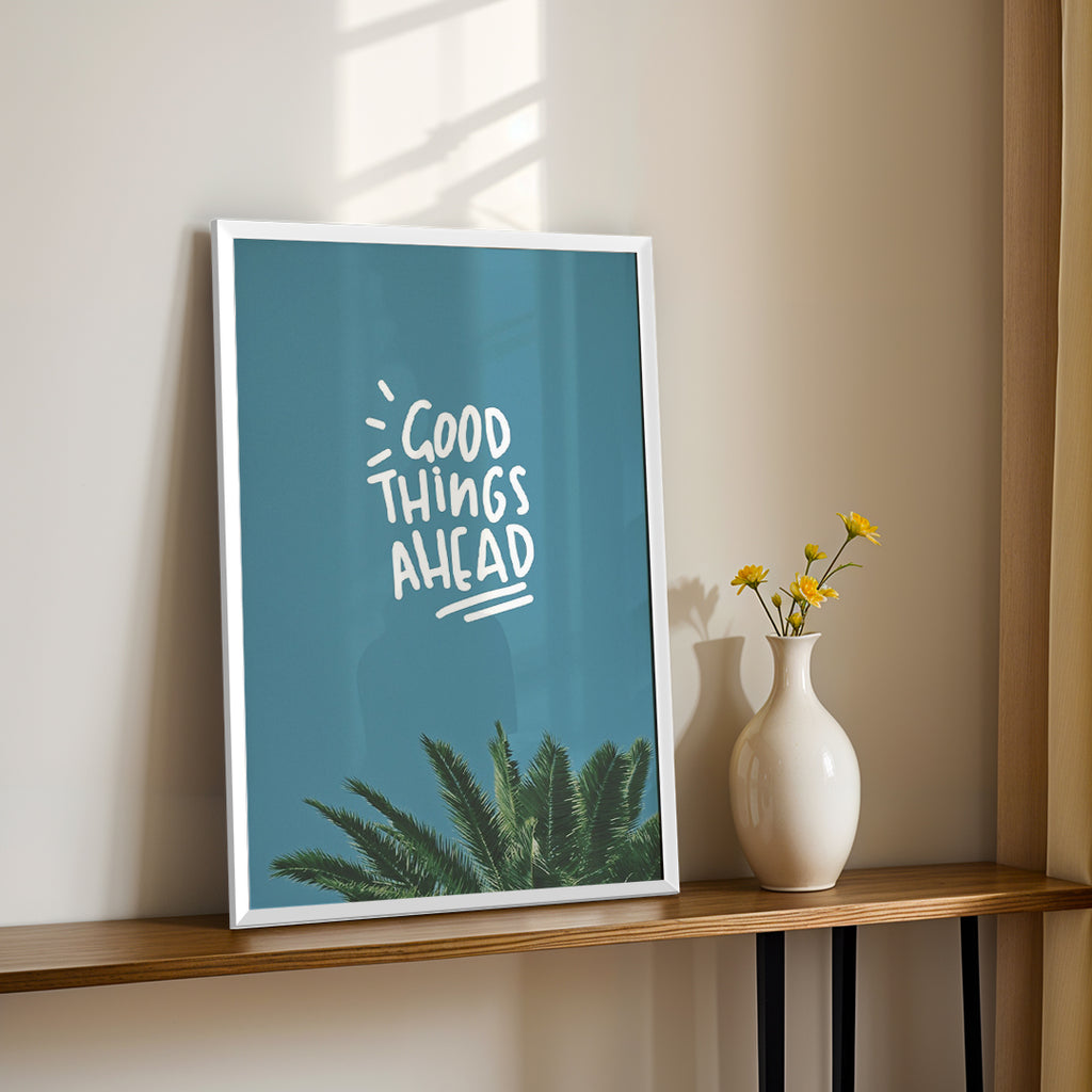 Good Things Ahead – Modern Minimal Wall Art (MV18)