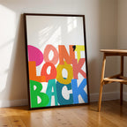 Don’t Look Back – Modern Colorful Wall Art (MV25)