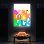 Don’t Look Back – Modern Colorful Wall Art (MV25)