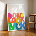 Don’t Look Back – Modern Colorful Wall Art (MV25)