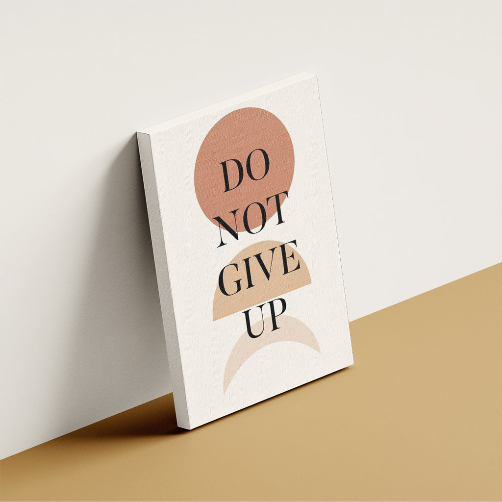 Do Not Give Up – Motivational Wall Art (MV26)
