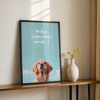 Make Someone Smile – Cute & Playful Wall Art (MV3)