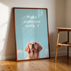 Make Someone Smile – Cute & Playful Wall Art (MV3)