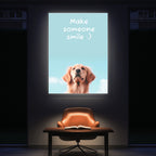 Make Someone Smile – Cute & Playful Wall Art (MV3)