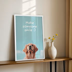 Make Someone Smile – Cute & Playful Wall Art (MV3)