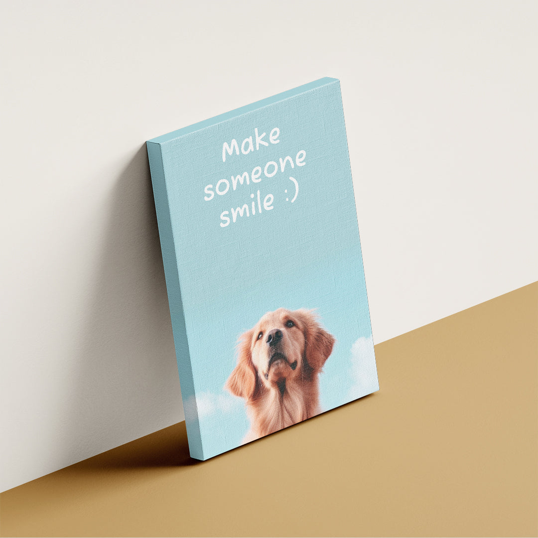 Make Someone Smile – Cute & Playful Wall Art (MV3)