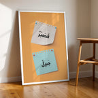 Arabic Casual Typography – Contemporary Wall Art (MV31)