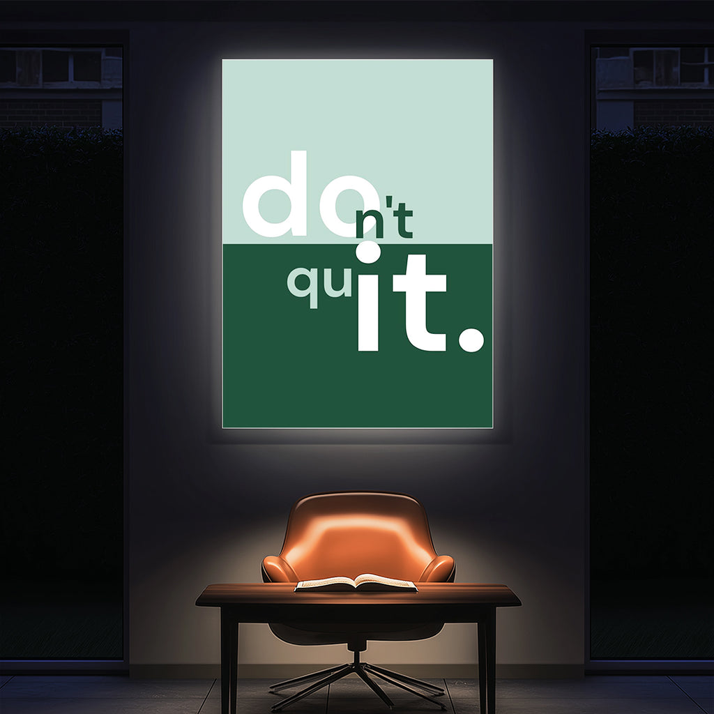Don’t Quit – Inspirational Wall Art (MV33)