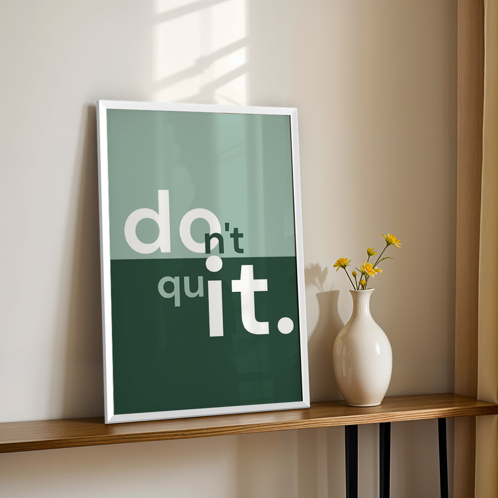 Don’t Quit – Inspirational Wall Art (MV33)