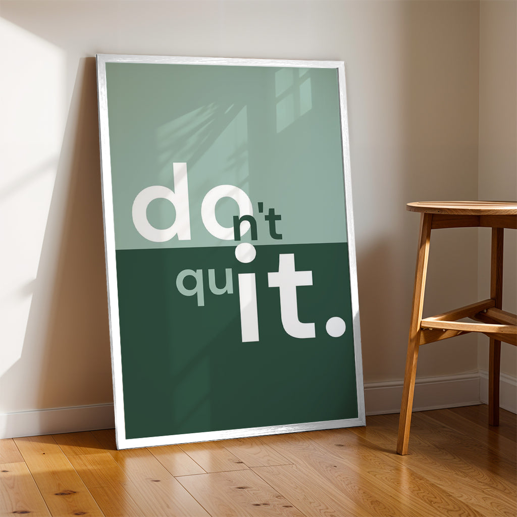 Don’t Quit – Inspirational Wall Art (MV33)