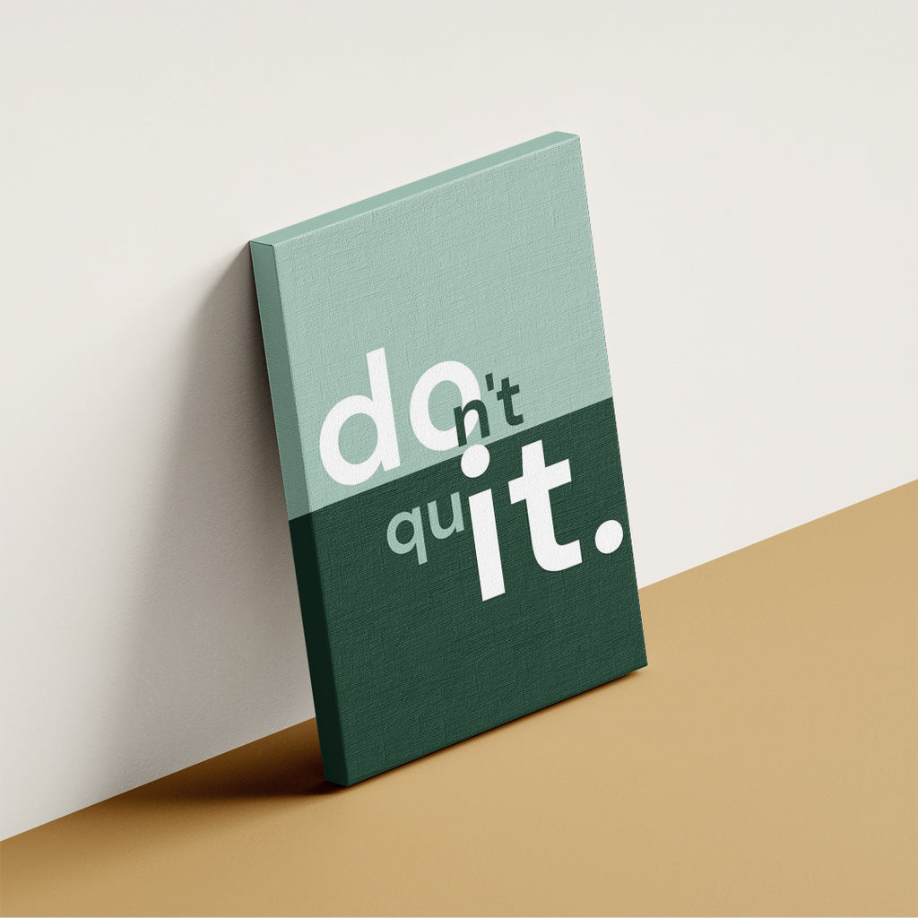 Don’t Quit – Inspirational Wall Art (MV33)