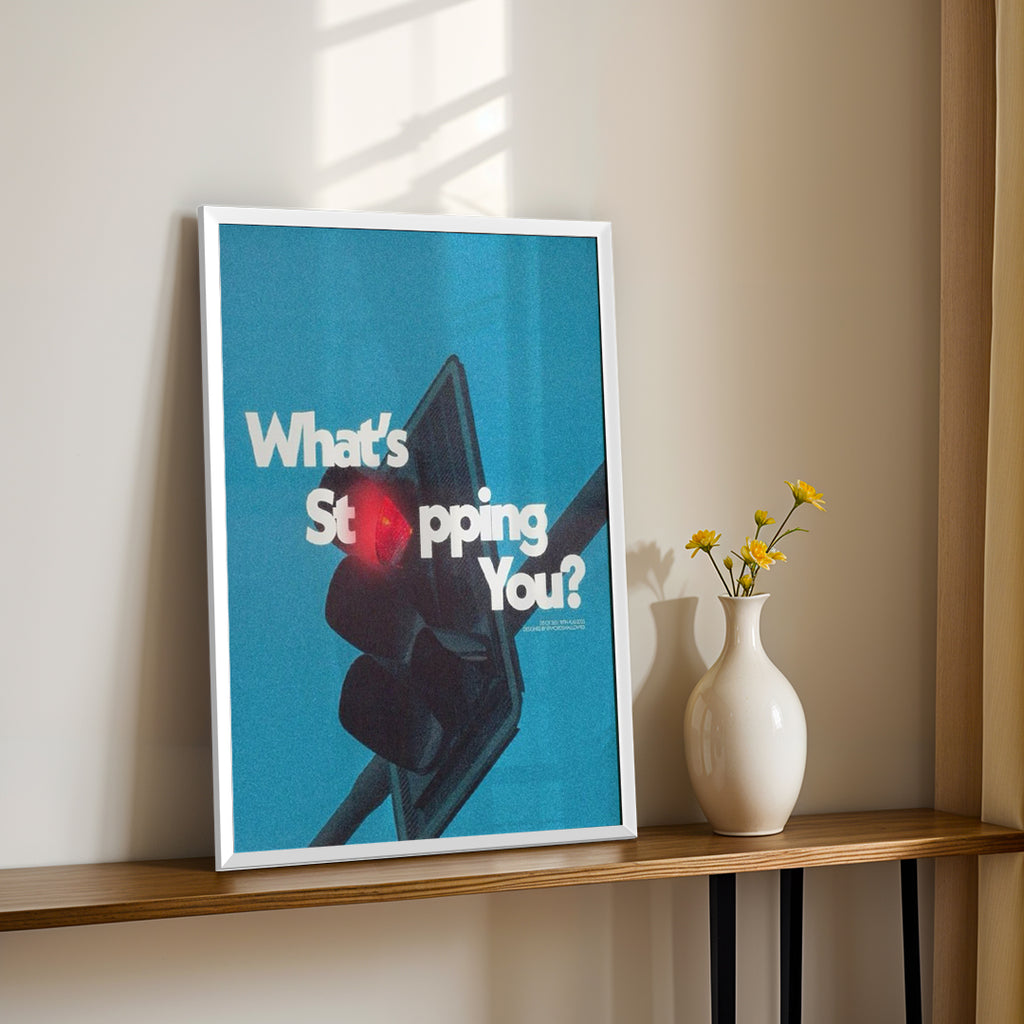 What’s Stopping You? – Inspirational Success Wall Art (MV38)