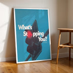 What’s Stopping You? – Inspirational Success Wall Art (MV38)