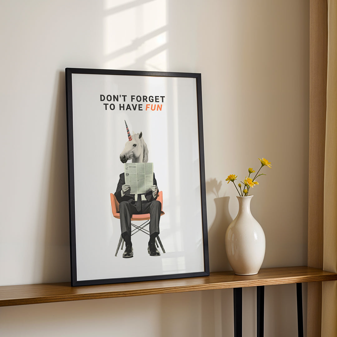 Don’t Forget to Have Fun – Inspirational Wall Décor (MV47)