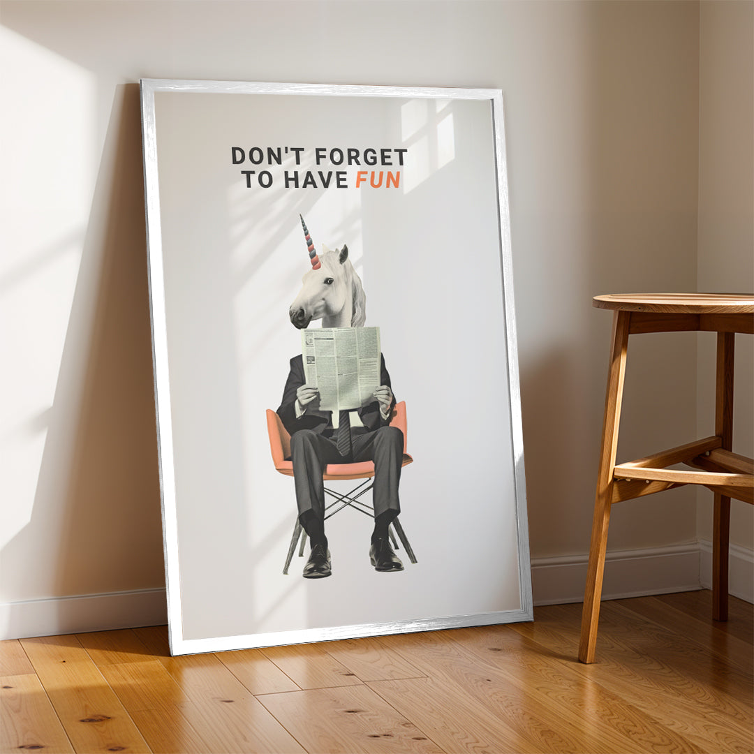 Don’t Forget to Have Fun – Inspirational Wall Décor (MV47)