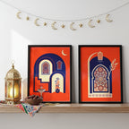 Moroccan Style Ramadan Wall Art - 2 Frames Bundle (RM11)
