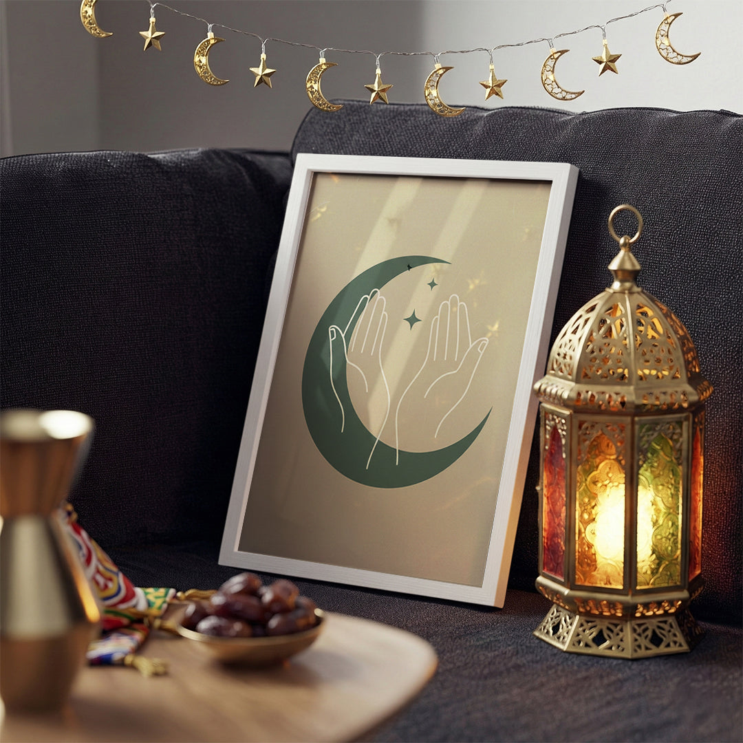 Moon of Du’a Ramadan Wall Frame (RM6)
