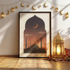 Spiritual Mosque Wall Frame Ramadan (RM7)