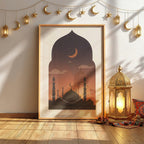 Spiritual Mosque Wall Frame Ramadan (RM7)