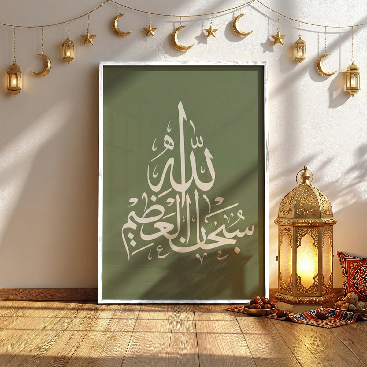 Allah Script Ramadan Wall Art (RM9)