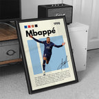 Kylian Mbappé Football Wall Art (SP1)