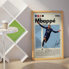 Kylian Mbappé Football Wall Art (SP1)